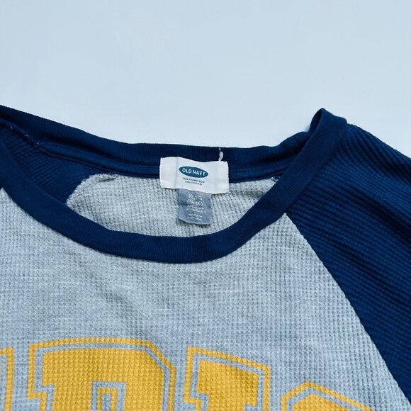 Lot of 2 Boys XL ( 14/16) Cat & Jack Black + Old navy Blue/Gray Thermal Shirt - Picture 11 of 16